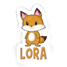 Sticker Lora Fox Image