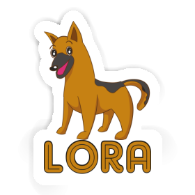 Schäferhund Aufkleber Lora Image