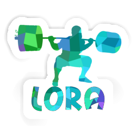 Weightlifter Sticker Lora Image