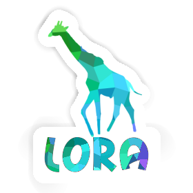 Lora Sticker Giraffe Image