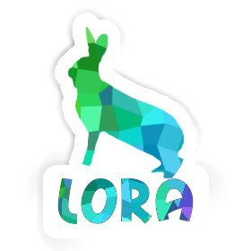 Lora Sticker Rabbit Image