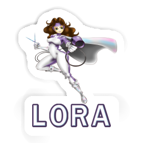 Frisörin Sticker Lora Image