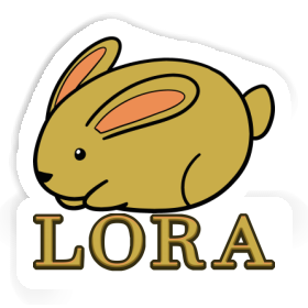 Lora Sticker Rabbit Image