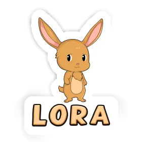 Lapin Autocollant Lora Image