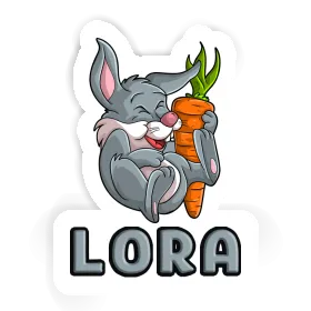 Autocollant Lora Lapin de Pâques Image