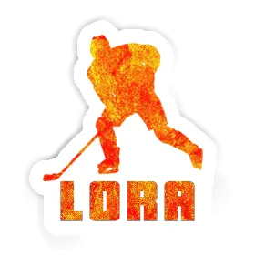 Hockey Player Sticker Lora Image