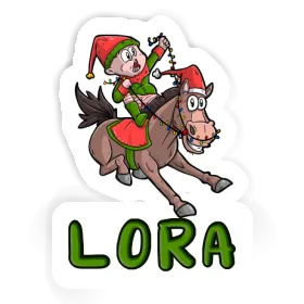 Sticker Lora Horse Image