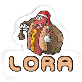 Hot Dog Sticker Lora Image