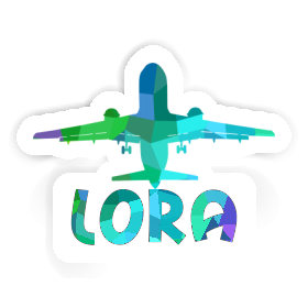 Sticker Jumbo-Jet Lora Image