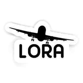 Sticker Airplane Lora Image