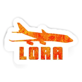 Lora Sticker Jumbo-Jet Image