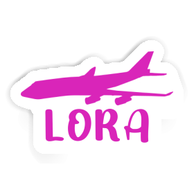 Lora Sticker Jumbo-Jet Image