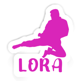 Karateka Sticker Lora Image