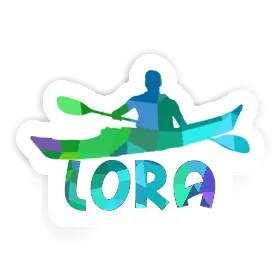 Lora Sticker Kayaker Image