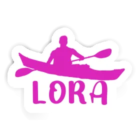 Lora Sticker Kayaker Image