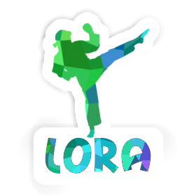 Lora Sticker Karateka Image