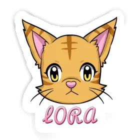 Sticker Cat Lora Image