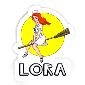 Sticker Krankenschester Lora Image