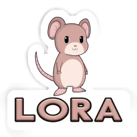 Sticker Lora Mouse Image