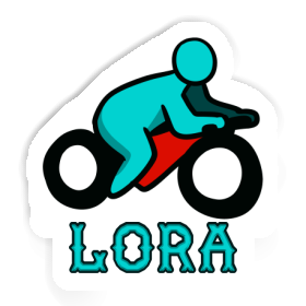 Lora Sticker Motorbike Image