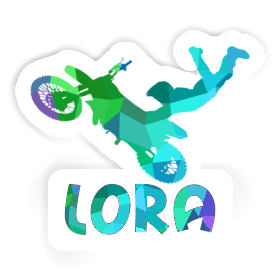 Sticker Lora Motocross Rider Image