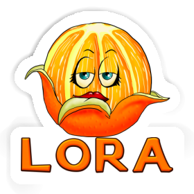 Lora Sticker Orange Image