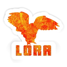 Sticker Lora Owl Image