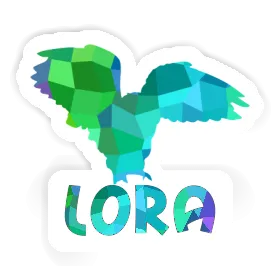 Sticker Lora Owl Image