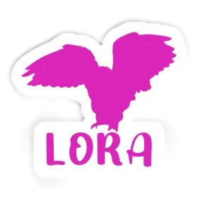 Sticker Lora Owl Image