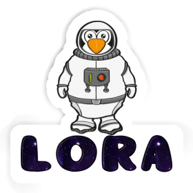 Lora Sticker Astronaut Image