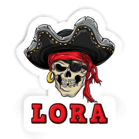 Lora Sticker Pirate-Skull Image