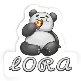 Lora Sticker Panda Image