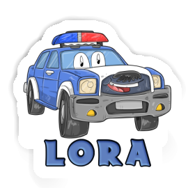 Sticker Police Car Lora Image