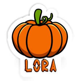 Lora Sticker Pumpkin Image