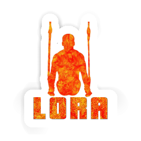 Ring gymnast Sticker Lora Image