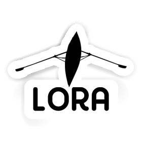 Lora Sticker Rowboat Image