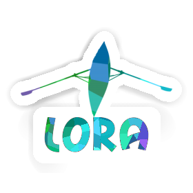 Lora Sticker Rowboat Image