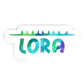 Lora Sticker Rowboat Image