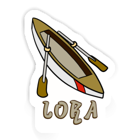 Rowboat Sticker Lora Image