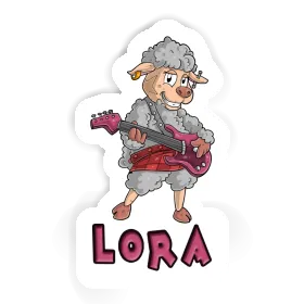 Autocollant Rockergirl Lora Image