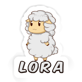 Sticker Lora Sheep Image