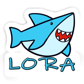 Lora Sticker Shark Image