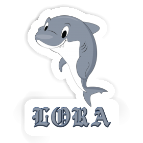 Lora Sticker Shark Image