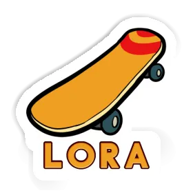 Sticker Lora Skateboard Image