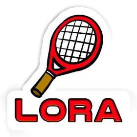 Sticker Racket Lora Image