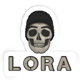 Skull Sticker Lora Image