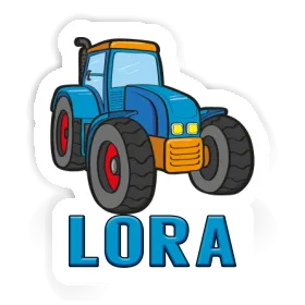 Autocollant Lora Tracteur Image