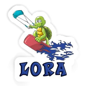 Kitesurfer Sticker Lora Image