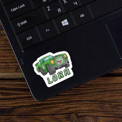 Sticker Race car Lora Image