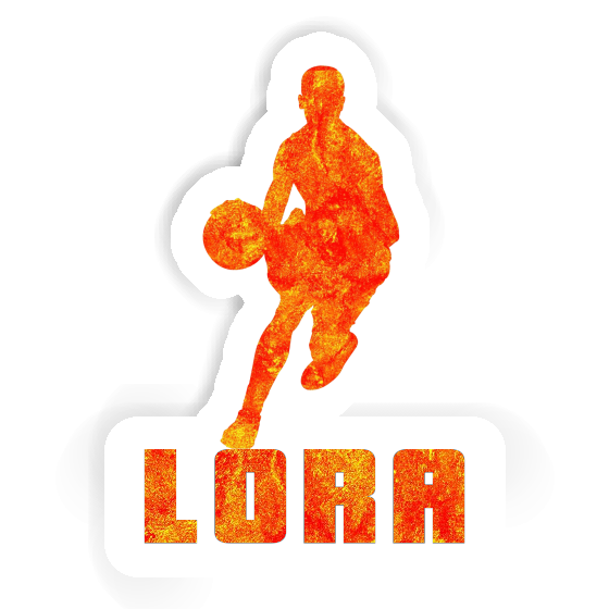 Autocollant Joueur de basket-ball Lora Image